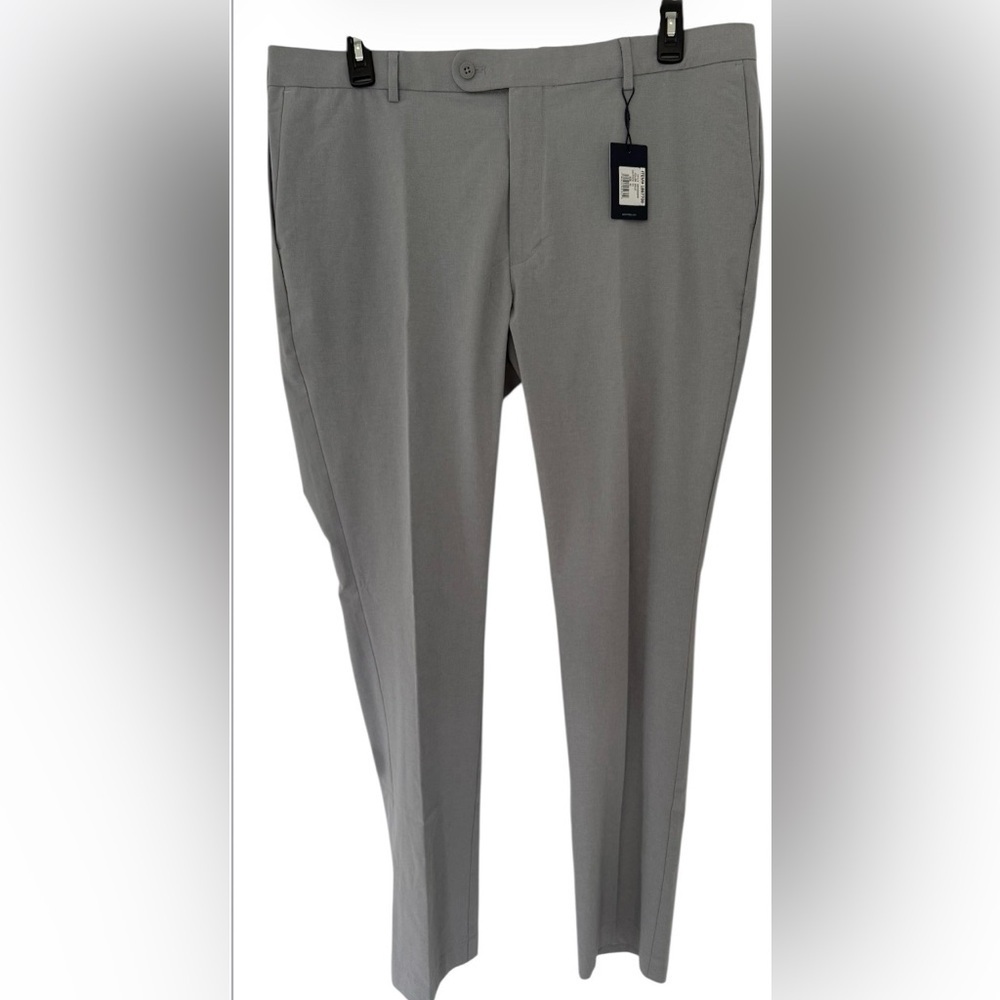 Peter Millar Crown Crafted Surge Performance Trouser,  Gale Gray Mens 40x34 NWT